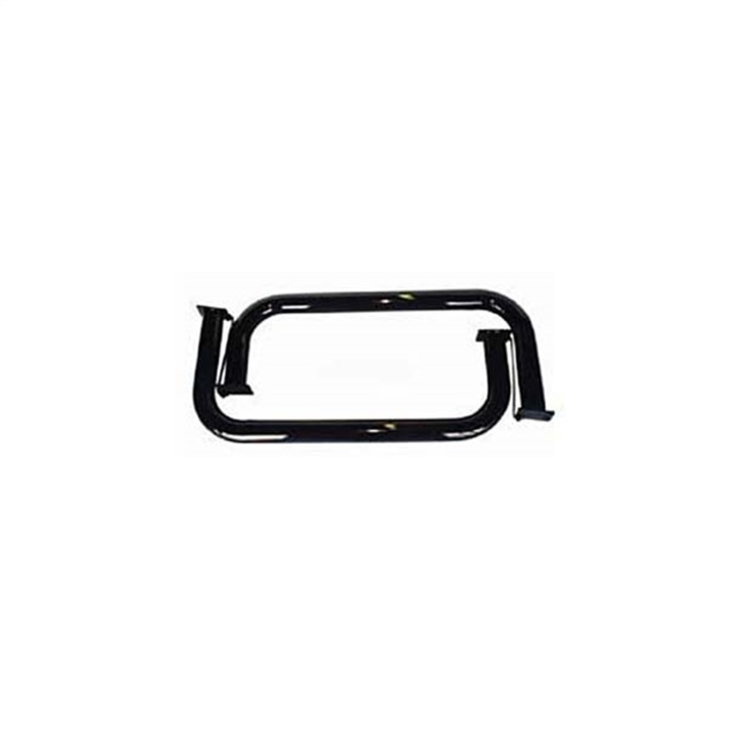 Jeep Wrangler Nerf Bars - Rugged Ridge - Black Powder Coated - Black - `87-`06